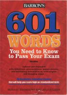 601Words You Need to Know to Pass Your Exam