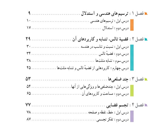 هندسه دهم 405