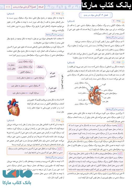 صفحه ای از کتاب زیست حامع iq جلد دوم گاج