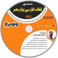 dvd دی وی دی هنر تست زنی لغات فارسی یازدهم علی آبان ونوس